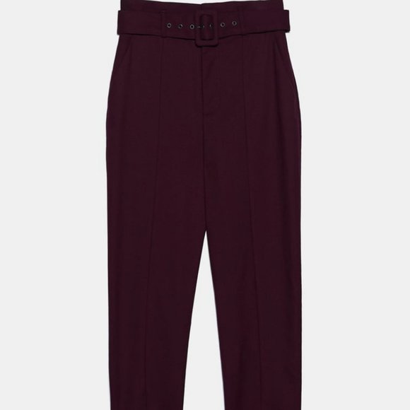 Zara belted pants - Picture 1 of 1